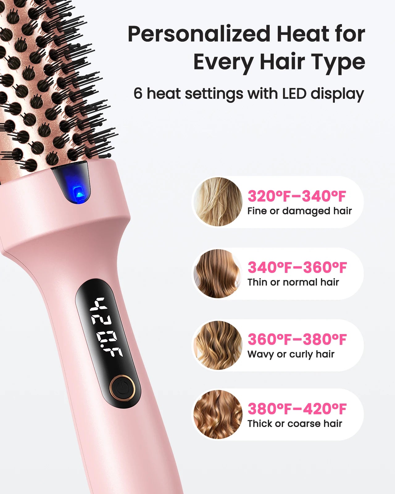 QuickStyle Pro Heated Round Brush