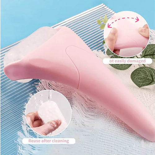 Cooling face ice roller