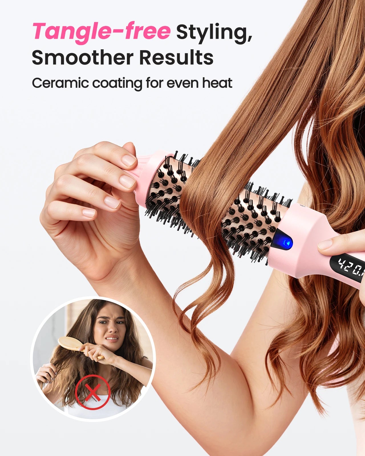 QuickStyle Pro Heated Round Brush